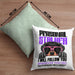 Rottweiler Besitzerin Kissen mit Füllung 40x40 Geschenk Lustiger Spruch Geschenkidee Personal Stalker (Grau) Grün Trendation