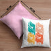 Posaunist Kissen mit Füllung 40x40 Geschenk Retro Grafik Posaune Kaffee Geschenkidee Lustig (Grau) Rosa Trendation