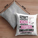 Hundeausführer Geschenk Lustiger Spruch für Hundeausführer Geschenkidee Bester Hundeausführer Der WeltKissen mit Füllung 40x40 (Grau) Grau Trendation