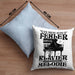 Klavier-Spieler Kissen mit Füllung 40x40 Geschenk Klavier Geschenkidee Flügel Musiker Ich Mache Keine Fehler Wenn Ich Klavier Spiele (Grau) Blau Trendation