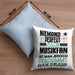 Musikfan Geschenk Kissen mit Füllung 40x40 Lustige Geschenkidee für Musikfan Geburtstag Niemand Ist Perfekt Aber Als Musikfan Ist Man Nah Dran (Grau) Blau Trendation