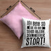 Lustige Kissen mit Füllung 40x40 Mit SpruchIch Bleib So Wie Ich Bin Schon Alleine Weil Es Andere Stört Sprüche Geschenkidee Kollege (Grau) Rosa Trendation
