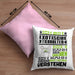 Exotische Tierhalter Geschenk Kaffee-Kissen mit Füllung 40x40 Geschenkidee für Exotische Tierhalter Ich Bin Exotische Tierhalter Ich Kann Es Dir Erklären Jedoch Nicht Für Dich Verstehen Spruch Lustig (Grau) Rosa Trendation