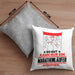 Marathonläufer Geschenk Kissen mit Füllung 40x40 So Gut Kann Nur Ein Marathonläufer Aussehen Geschenkidee (Grau) Grau Trendation
