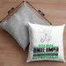 Bungee-Jumper Geschenk Kissen mit Füllung 40x40 Ich Bin Bungee-Jumper Aber Sag Doch Einfach Superheld Lustige Geschenkdiee für Bungee-Jumper (Grau) Grau Trendation