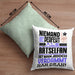 Rätselfan Geschenk Kissen mit Füllung 40x40 Lustige Geschenkidee für Rätselfan Geburtstag Niemand Ist Perfekt Aber Als Rätselfan Ist Man Nah Dran (Grau) Grün Trendation