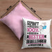 Segellehrer Geschenk Lustiger Spruch für Segellehrer Geschenkidee Bester Segellehrer Der WeltKissen mit Füllung 40x40 (Grau) Rosa Trendation
