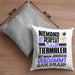 Tiermaler Geschenk Kissen mit Füllung 40x40 Lustige Geschenkidee für Tiermaler Geburtstag Niemand Ist Perfekt Aber Als Tiermaler Ist Man Nah Dran (Grau) Grau Trendation