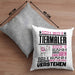 Tiermaler Geschenk Kaffee-Kissen mit Füllung 40x40 Geschenkidee für Tiermaler Ich Bin Tiermaler Ich Kann Es Dir Erklären Jedoch Nicht Für Dich Verstehen Spruch Lustig (Grau) Grau Trendation