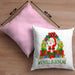 Schrott-Wichtelgeschenk für Frauen Kollegen Geschenk Wichteln Weihnachten Weihnachten Geschenkidee SchrottwichtelnKissen mit Füllung 40x40 (Grau) Rosa Trendation