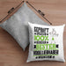 Vogelliebhaber Geschenk Lustiger Spruch für Vogelliebhaber Geschenkidee Bester Vogelliebhaber Der WeltKissen mit Füllung 40x40 (Grau) Grau Trendation