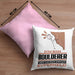 Boulderer Geschenk Kissen mit Füllung 40x40 Ich Bin Boulderer Aber Sag Doch Einfach Superheld Lustige Geschenkdiee für Boulderer (Grau) Rosa Trendation