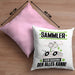 Sammler Kissen mit Füllung 40x40 Geschenk für Sammler Der Mann Der Alles Kann Geschenkidee zum Geburtstag (Grau) Rosa Trendation