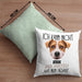 Jack Russell Besitzer Kissen mit Füllung 40x40 Geschenk Lustiger Spruch Geschenkidee Ich Kann Nicht Mein Jack Russell Hat Nein Gesagt (Grau) Grün Trendation