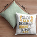 Tiermaler Kissen mit Füllung 40x40 So Sieht Ein Richtig Cooler Tiermaler Aus Geschenk Lustiger Spruch Geschenkidee (Grau) Grün Trendation