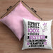 Taekwondo-Kämpfer Geschenk Lustiger Spruch für Taekwondo-Kämpfer Geschenkidee Bester Taekwondo-Kämpfer Der WeltKissen mit Füllung 40x40 (Grau) Rosa Trendation
