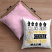 Tanzpartnerin Geschenk Kissen mit Füllung 40x40 Lustig Geschenkidee für Tanzpartnerin Geburtstag So Sieht Eine Richtig Coole Tanzpartnerin Aus Frauen Spruch (Grau) Rosa Trendation