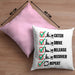 Rudern Kissen mit Füllung 40x40 Geschenk Ruderer Rudergerät Catch Drive Release Recover Repeat Ruder-Verein Geschenkidee (Grau) Rosa Trendation