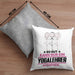 Yogalehrer Geschenk Kissen mit Füllung 40x40 So Gut Kann Nur Ein Yogalehrer Aussehen Geschenkidee (Grau) Grau Trendation