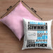 Schwimmer Geschenk Kaffee-Kissen mit Füllung 40x40 Geschenkidee für Schwimmer Ich Bin Schwimmer Ich Kann Es Dir Erklären Jedoch Nicht Für Dich Verstehen Spruch Lustig (Grau) Rosa Trendation