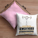 Gewichtheber Geschenk Kissen mit Füllung 40x40 Ich Bin Gewichtheber Aber Sag Doch Einfach Superheld Lustige Geschenkdiee für Gewichtheber (Grau) Rosa Trendation