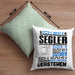 Segler Geschenk Kaffee-Kissen mit Füllung 40x40 Geschenkidee für Segler Ich Bin Segler Ich Kann Es Dir Erklären Jedoch Nicht Für Dich Verstehen Spruch Lustig (Grau) Grün Trendation