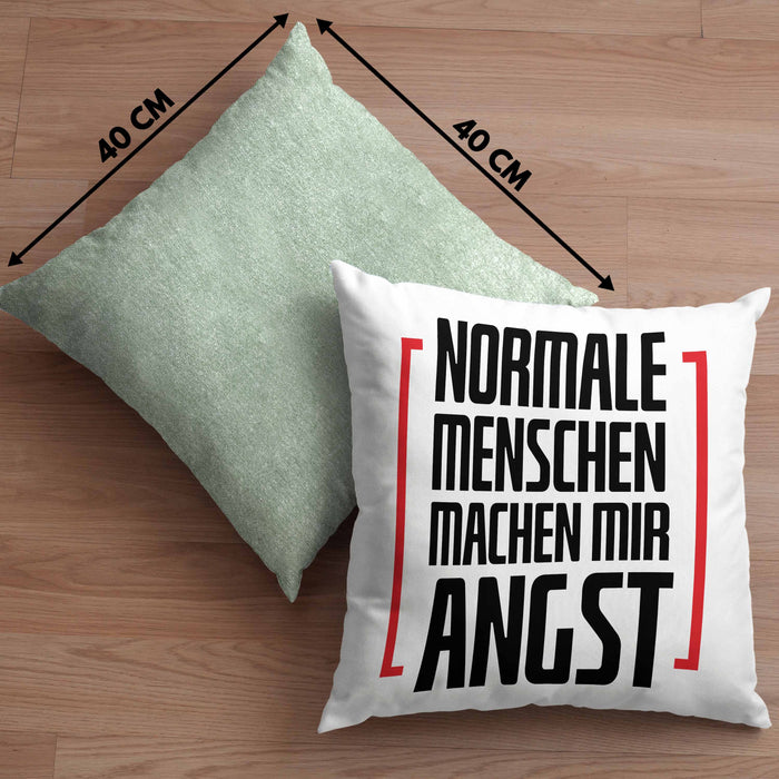 Wellensittich Kissen mit Füllung 40x40 Geschenk Spruch Lustig Zuhause Ist Wo Meine Wellensittiche Sind Geschenkidee Geburtstag (Grau) Grün Trendation