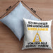 Serienjunkie Geschenk Kissen mit Füllung 40x40 Lustige Geschenkidee Geburtstag für Serienjunkie Ich Bin Dieser Legendäre Serienjunkie Von Dem Alle Geredet Haben (Grau) Blau Trendation