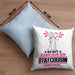 Stiefcousin Geschenk Kissen mit Füllung 40x40 So Gut Kann Nur Ein Stiefcousin Aussehen Geschenkidee (Grau) Blau Trendation