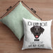 Labrador Besitzer Kissen mit Füllung 40x40 Geschenk Lustiger Spruch Geschenkidee Ich Kann Nicht Mein Labrador Hat Nein Gesagt (Grau) Grün Trendation