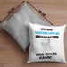 Basketballspieler Geschenk Kissen mit Füllung 40x40 Lustiger Spruch Ich Bin Basketballspieler Warum Weil Ich Es Kann Geschenkidee Bester Basketballspieler Geburtstag (Grau) Grau Trendation