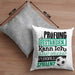 Bachelor Master Prüfung Bestanden Geschenk Kissen mit Füllung 40x40 Studium Prüfung Bestanden Kann Ich Jetzt Wieder Fußball Spielen Fußballer Geschenkidee (Grau) Grau Trendation