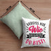 Vergiss Nie Wie Großartig Du Bist Kissen mit Füllung 40x40 Geschenk Liebste Person Beste Freundin Geschenkidee (Grau) Grün Trendation