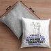 Pferdetherapeut Geschenk Kissen mit Füllung 40x40 So Gut Kann Nur Ein Pferdetherapeut Aussehen Geschenkidee (Grau) Grau Trendation
