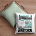 Fallschirmspringer Geschenk Kaffee-Kissen mit Füllung 40x40 Geschenkidee für Fallschirmspringer Ich Bin Fallschirmspringer Ich Kann Es Dir Erklären Jedoch Nicht Für Dich Verstehen Spruch Lustig (Grau) Grün Trendation