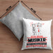 Musiker Geschenk Kissen mit Füllung 40x40 Ich Bin Musiker Aber Sag Doch Einfach Superheld Lustige Geschenkdiee für Musiker (Grau) Grau Trendation