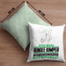 Bungee-Jumper Geschenk Kissen mit Füllung 40x40 Ich Bin Bungee-Jumper Aber Sag Doch Einfach Superheld Lustige Geschenkdiee für Bungee-Jumper (Grau) Grün Trendation