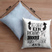 Hundepfleger Kissen mit Füllung 40x40 So Sieht Ein Richtig Cooler Hundepfleger Aus Geschenk Lustiger Spruch Geschenkidee (Grau) Blau Trendation