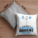 Dirigent Geschenk Kissen mit Füllung 40x40 So Gut Kann Nur Ein Dirigent Aussehen Geschenkidee (Grau) Grau Trendation