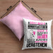 Hundeflüsterer Geschenk Kaffee-Kissen mit Füllung 40x40 Geschenkidee für Hundeflüsterer Ich Bin Hundeflüsterer Ich Kann Es Dir Erklären Jedoch Nicht Für Dich Verstehen Spruch Lustig (Grau) Rosa Trendation