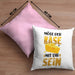 Käse-Liebhaber Geschenk Kissen mit Füllung 40x40 Möge Der Käse Mir Dir Sein (Grau) Rosa Trendation