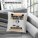 Drum-and-Bass-DJ Kissen mit Füllung 40x40 Geschenk für Drum-and-Bass-DJ Geburtstag Lustiger Spruch Was Ist Deine Superkraft (Grau) Blau Trendation