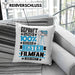 Filmfan Geschenk Lustiger Spruch für Filmfan Geschenkidee Bester Filmfan Der WeltKissen mit Füllung 40x40 (Grau) Grau Trendation