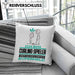 Curling-Spieler Geschenk Kissen mit Füllung 40x40 Ich Bin Curling-Spieler Aber Sag Doch Einfach Superheld Lustige Geschenkdiee für Curling-Spieler (Grau) Grau Trendation