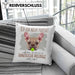 Französische Bulldogge Besitzer Kissen mit Füllung 40x40 Geschenk Lustiger Spruch Geschenkidee Besitzerin Ich Bin Nicht toll Aber Mein Französische Bulldogge Ist Es (Grau) Grün Trendation