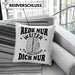 Psychologie Kissen mit Füllung 40x40 Geschenk Psycho Geschenkidee Rede Nur Weiter Ich Analysiere Dich Nur Spruch Psychologie-Student (Grau) Grün Trendation