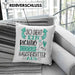 Haustiersitter Kissen mit Füllung 40x40 So Sieht Ein Richtig Cooler Haustiersitter Aus Geschenk Lustiger Spruch Geschenkidee (Grau) Blau Trendation