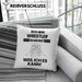 Wrestler Geschenk Kissen mit Füllung 40x40 Lustiger Spruch Ich Bin Wrestler Warum Weil Ich Es Kann Geschenkidee Bester Wrestler Geburtstag (Grau) Rosa Trendation