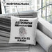 Astronom Geschenk Kissen mit Füllung 40x40 Lustiger Spruch Ich Bin Astronom Warum Weil Ich Es Kann Geschenkidee Bester Astronom Geburtstag (Grau) Blau Trendation