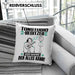 Tonstudio-Besitzer Kissen mit Füllung 40x40 Geschenk für Tonstudio-Besitzer Der Mann Der Alles Kann Geschenkidee zum Geburtstag (Grau) Blau Trendation